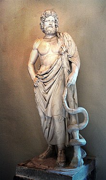 image of asclepius statue
