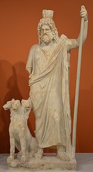 image of a hades statue
