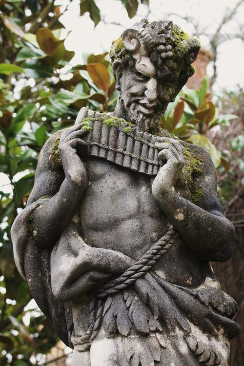 image of pan statue