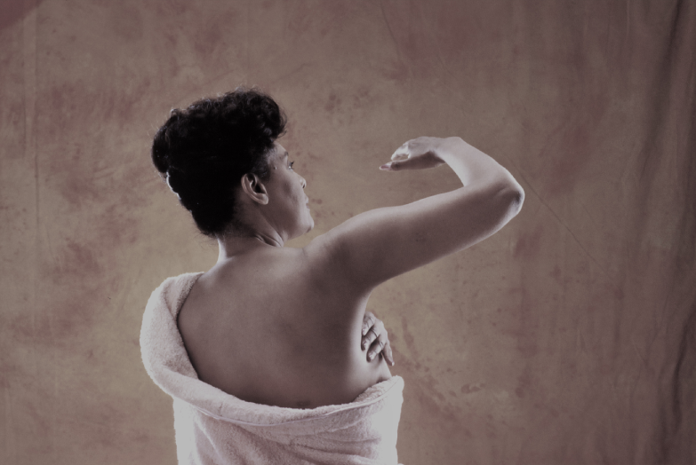 image of women self examining